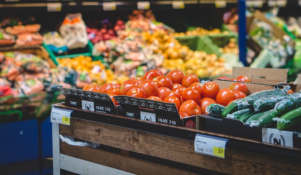 a variety of vegetables at a market