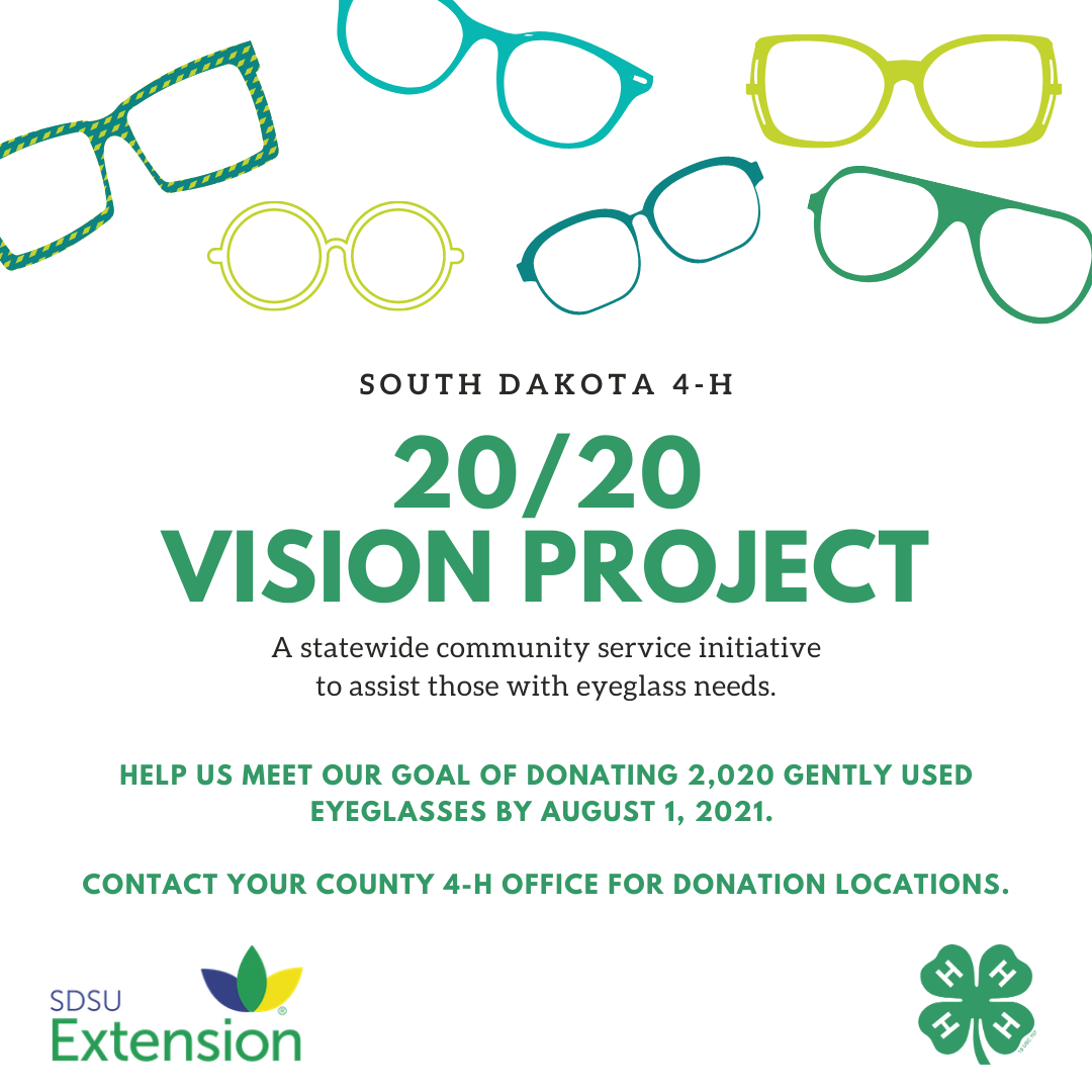 a graphic with several eye glasses and text