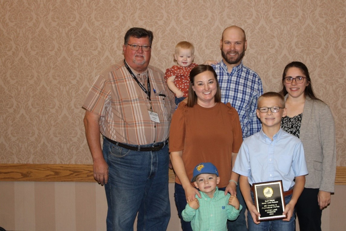 Master Lamb Producer award winning Bishop and Nielson families