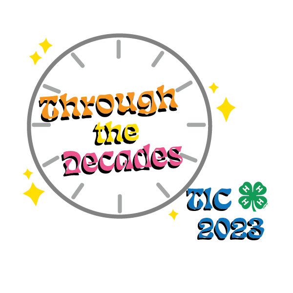 Through the decades - TLC 2023 graphic
