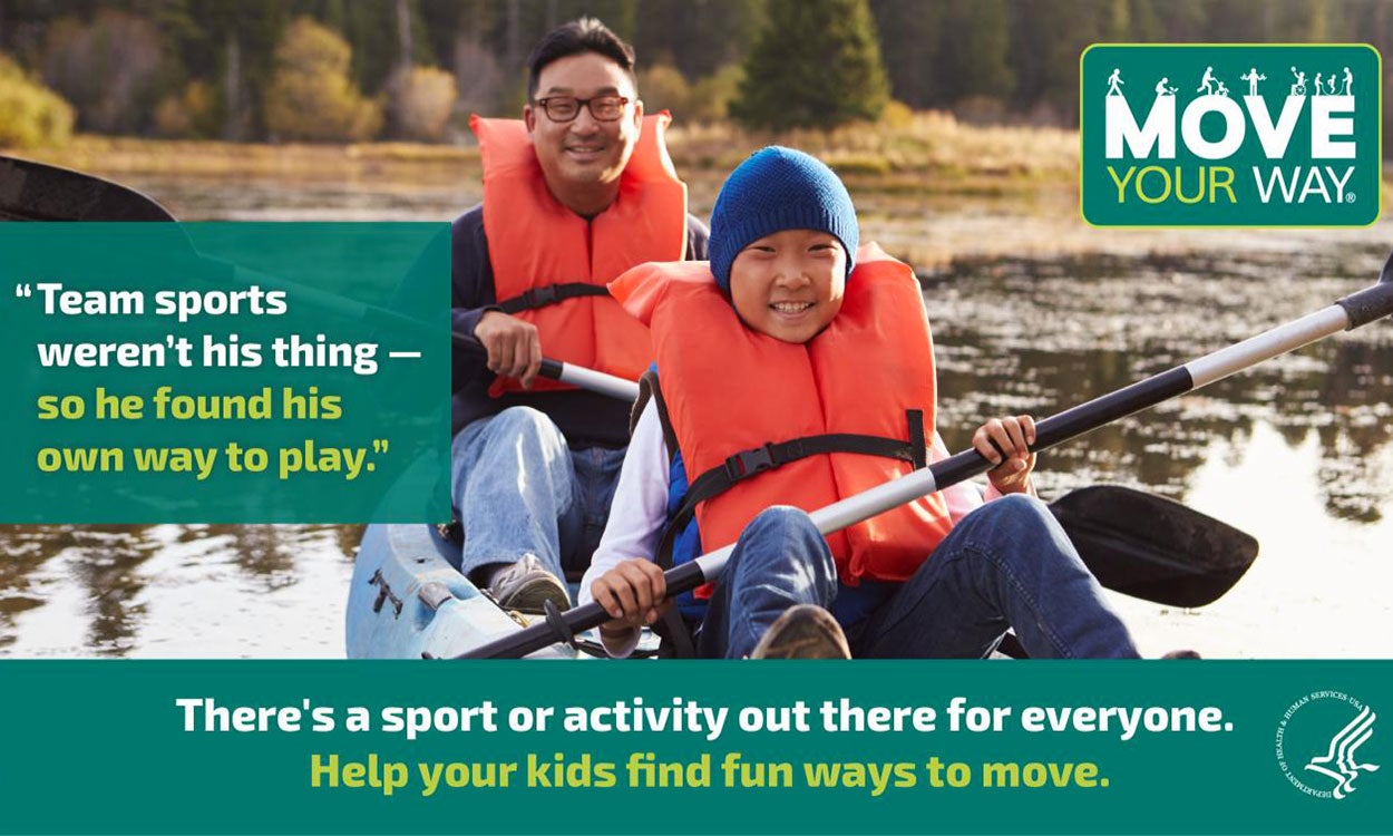 Move Your Way® Campaign Social Media Graphic
