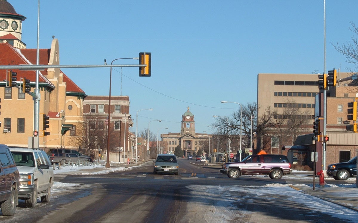 Downtown Aberdeen, South Dakota