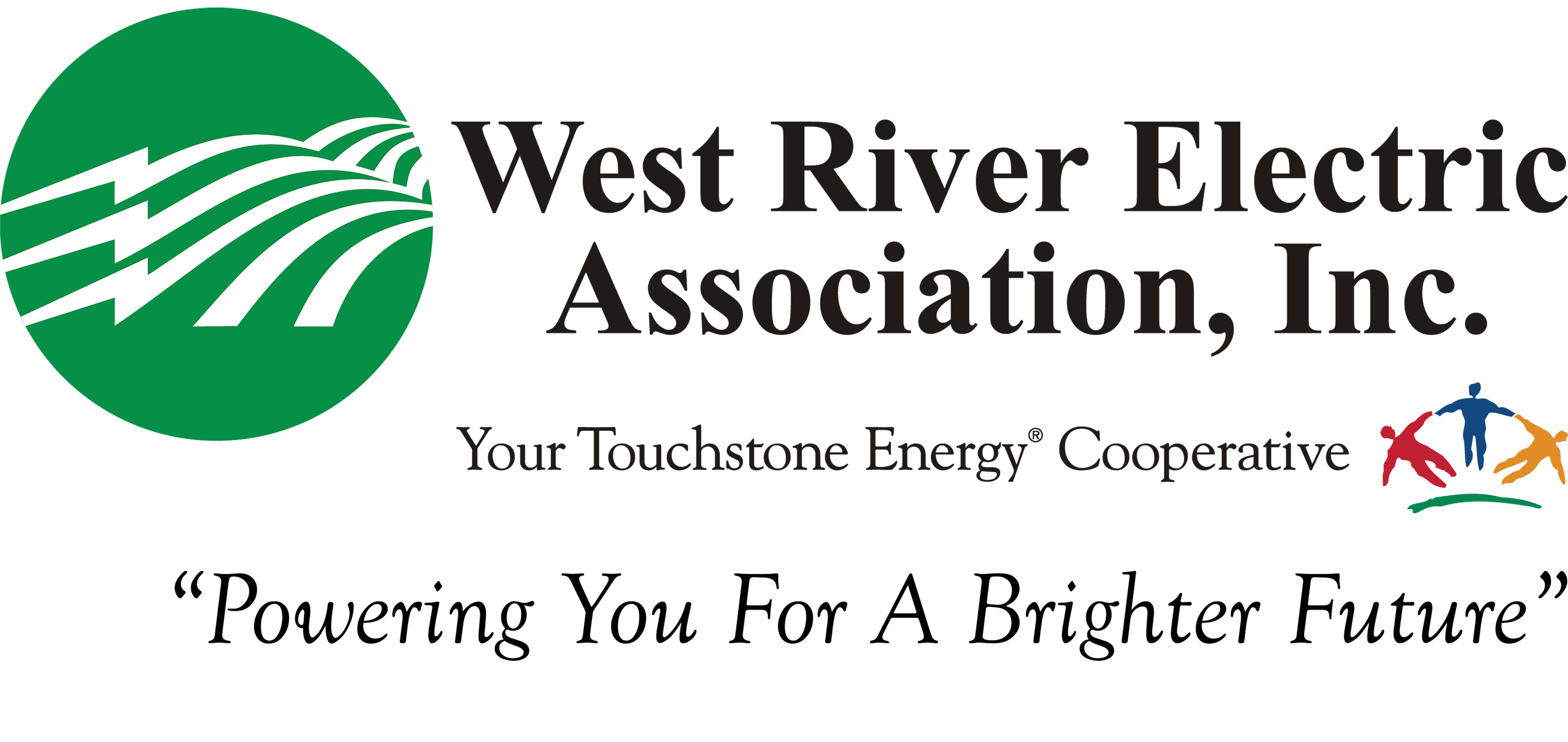 West River Electric Association, Inc. Logo - Your Touchstone Energy Cooperative