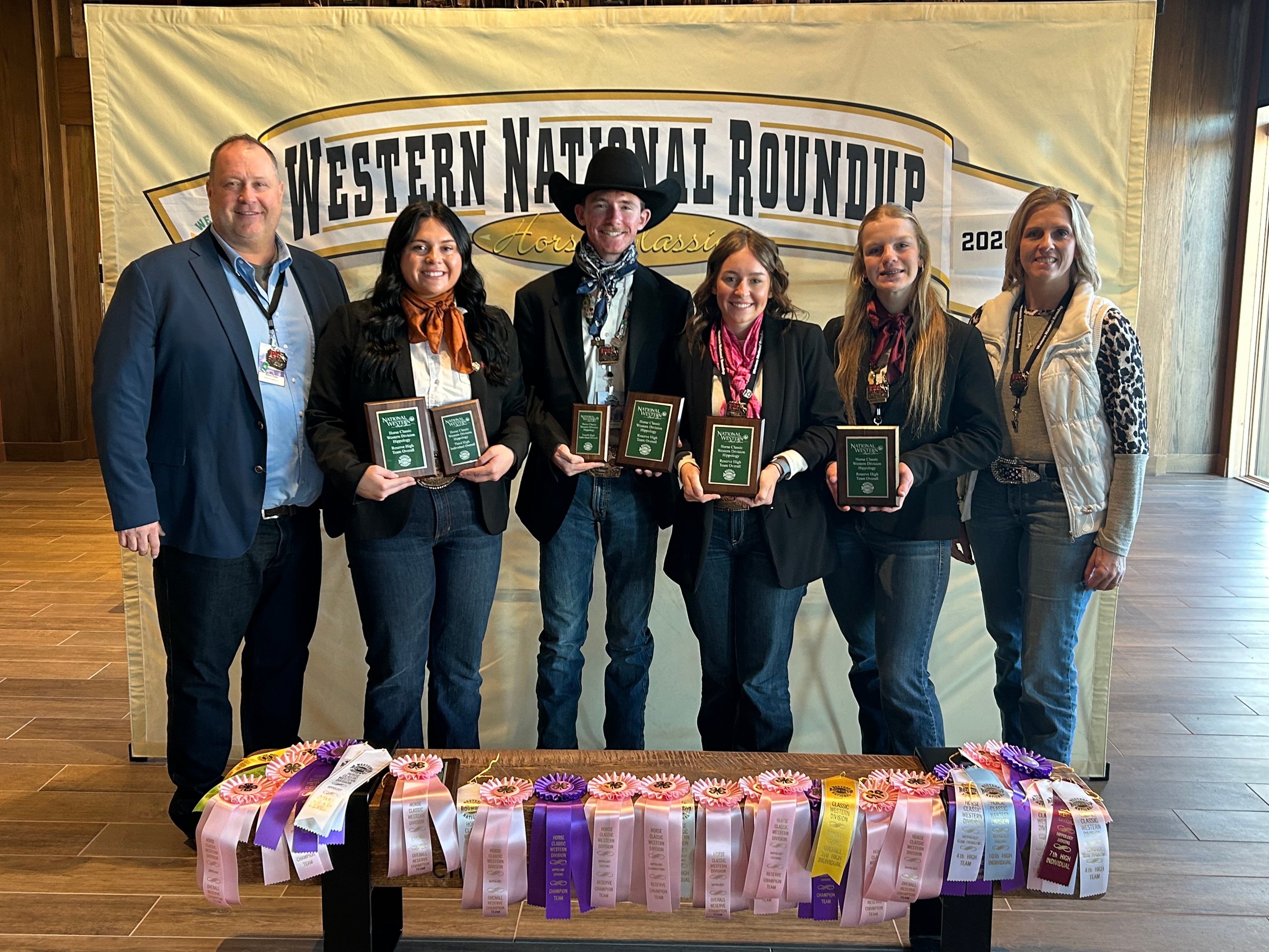 The SDSU Extension hippology team won second place at the 2026 Western National Roundup in January in Denver, Colorado. 