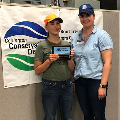 Scouts 1st place judging – Darla Barnes, Perkins 4-H and Krista Ehlert