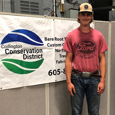 Treyvon Czmowski, Webster FFA - 1st place FFA individual judging