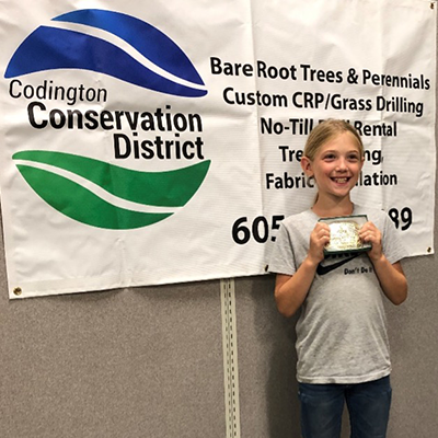 Vada Enfield, Sanborn County 4-H - Top Hand