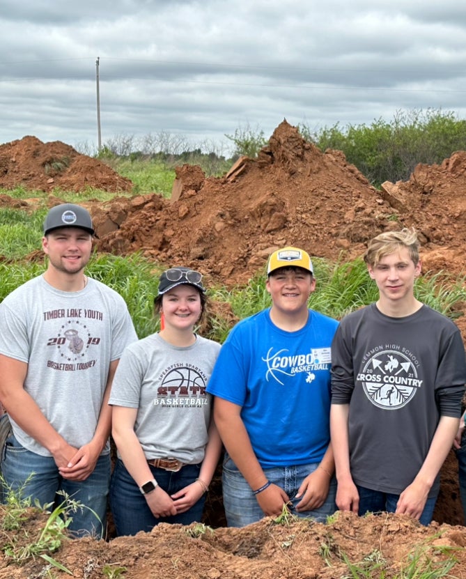 Lemmon FFA Homesite team smiles at the camera