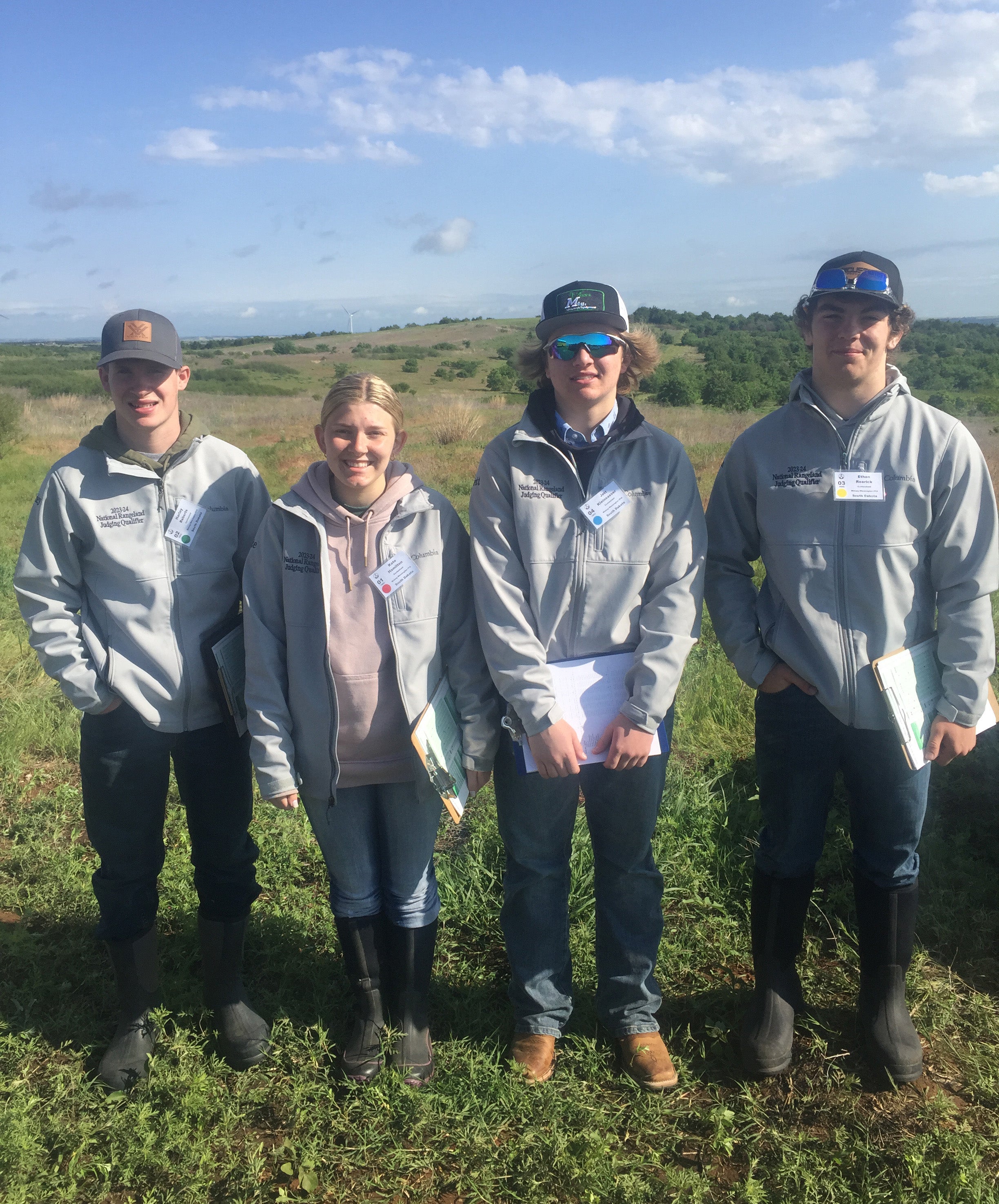 Wolsey-Wessington FFA Range team smiles at the camera