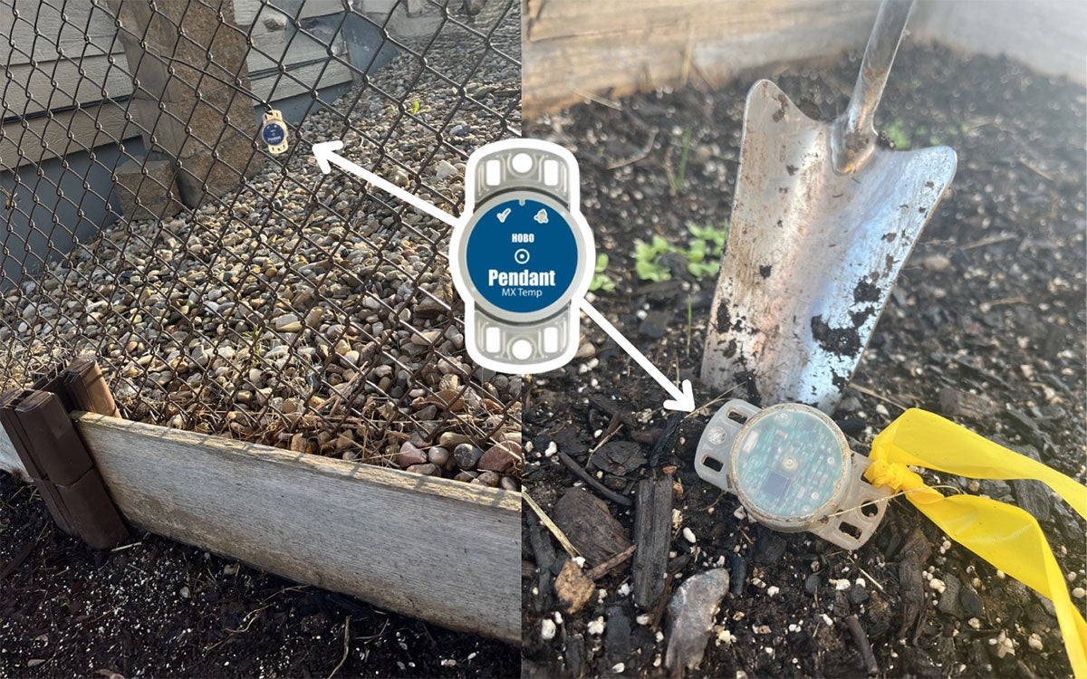 Temperature data logger.