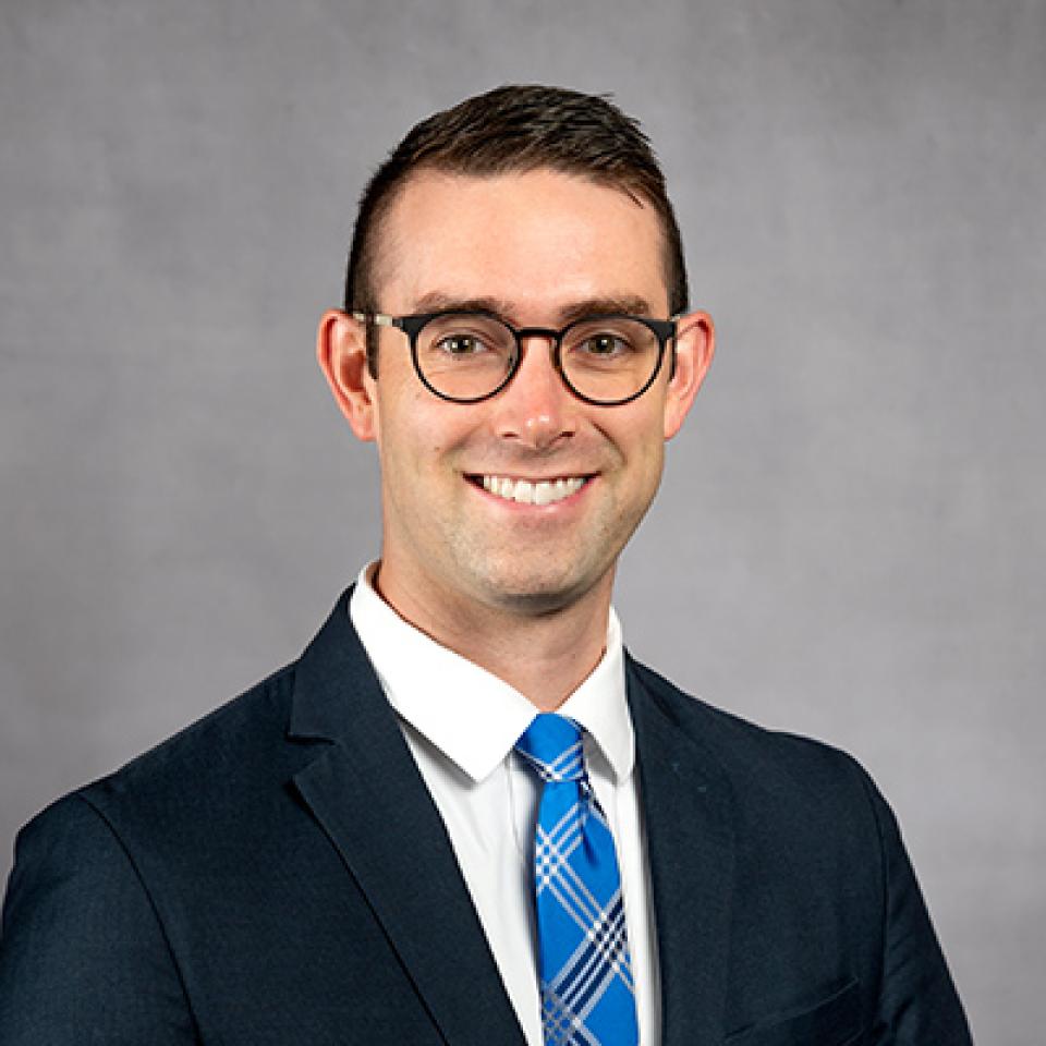 Professional portrait of John McMaine