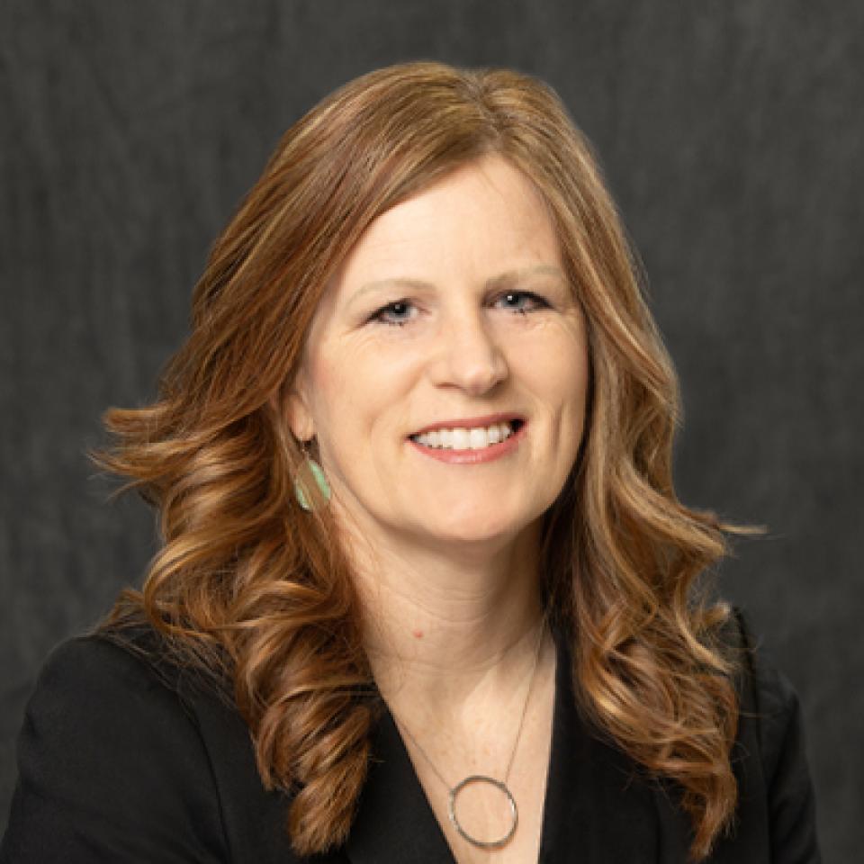 Professional portrait of Julie Brunskill Nelson