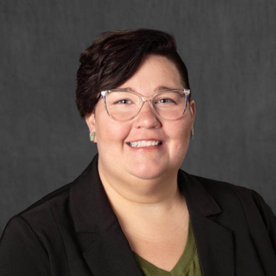 Professional portrait of Rebecca Beeson