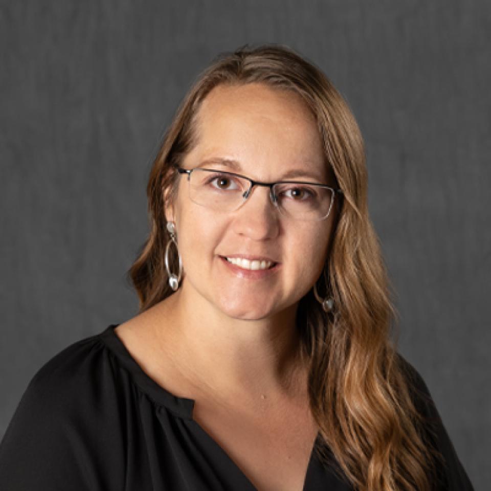 Professional portrait of Christine Wood