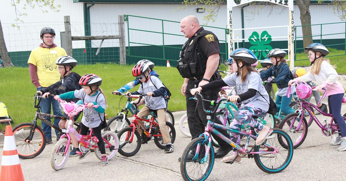 Grant County 4-H Members Gather for Bike Rodeo and Safety Day