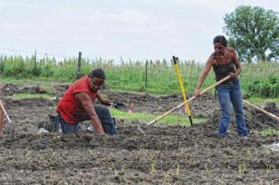 Patricia Hammond, SDSU Extension Tribal Local Foods Program Assistant and Emit King