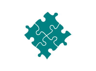 green puzzle pieces