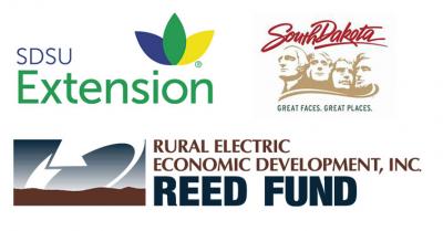 logos of the three sponsors for the Agritourism event