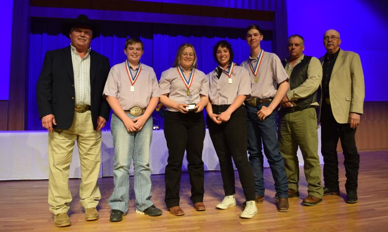 The Butte-Lawrence-Jackson 4-H Range team.