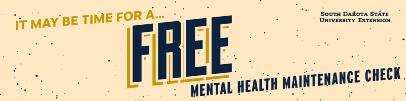 It may be time for a free mental health maintenance check