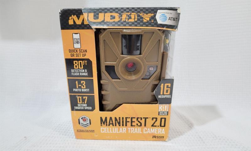 Image of a wireless trail camera that communicates through cellular data.