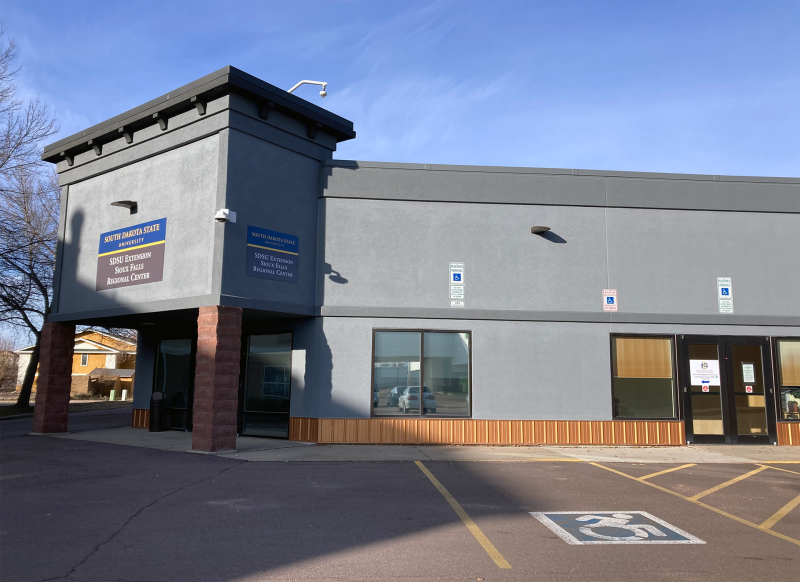 The SDSU Extension Sioux Falls Regional Center building