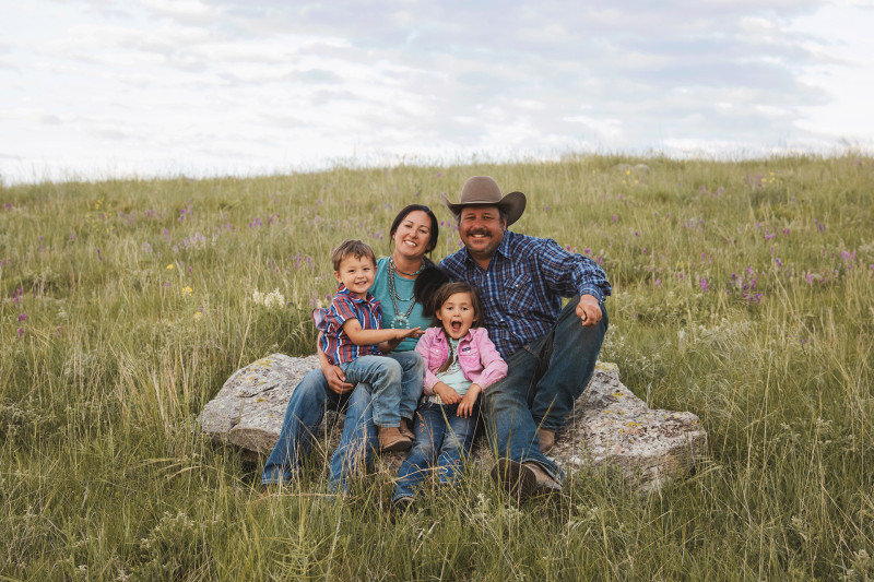Svoboda family, owners of Sweetheart Ranch