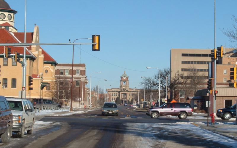 Downtown Aberdeen, South Dakota
