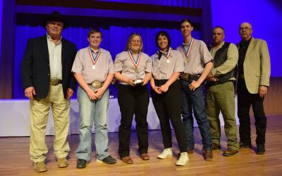 The Butte-Lawrence-Jackson 4-H Range team.