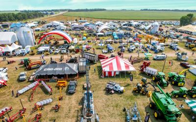 Bird's eye view of Dakotafest