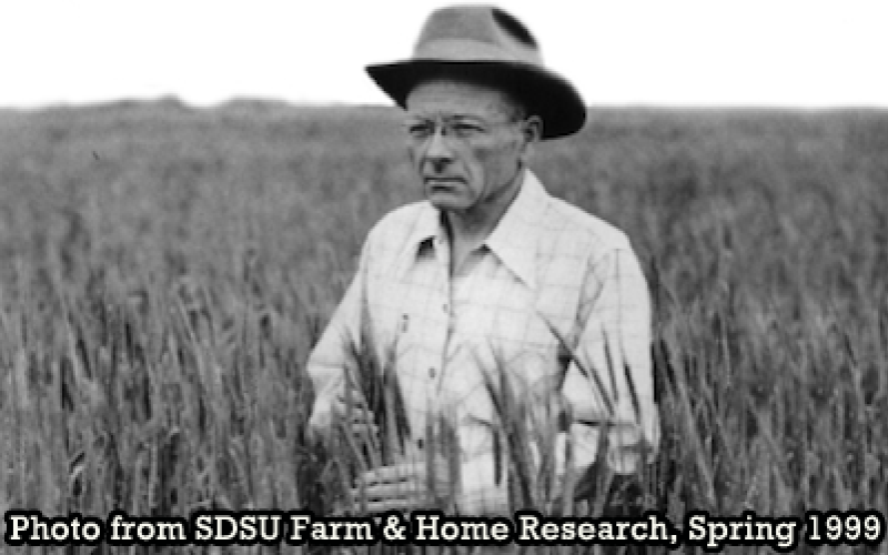 a black and white photo or Edgar McFadden