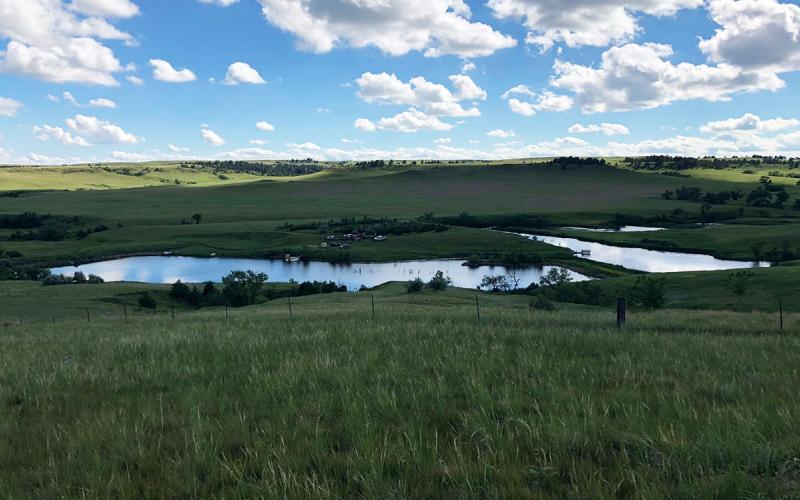 Vast, well-managed rangeland property with a healthy variety or resources.