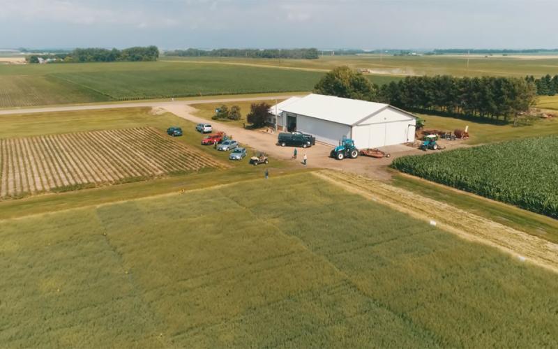 SDSU Northeast Research Farm near South Shore, South Dakota.