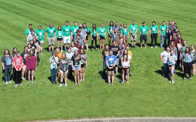 2022 4-H Teen Leadership Conference delegates.