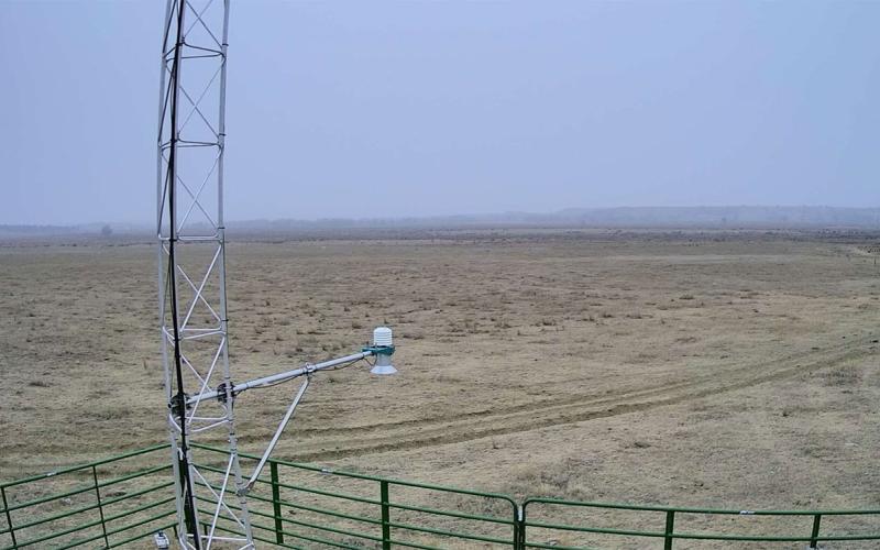 ebcam view of the Edgemont mesonet station.