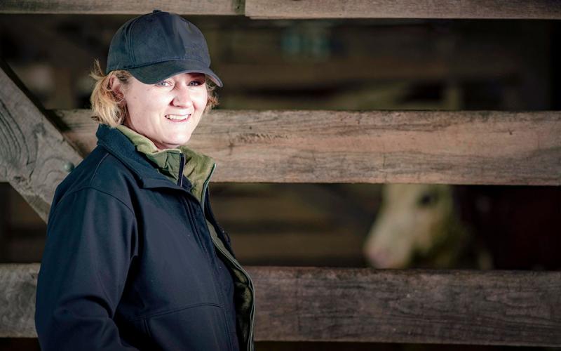 Female rancher.