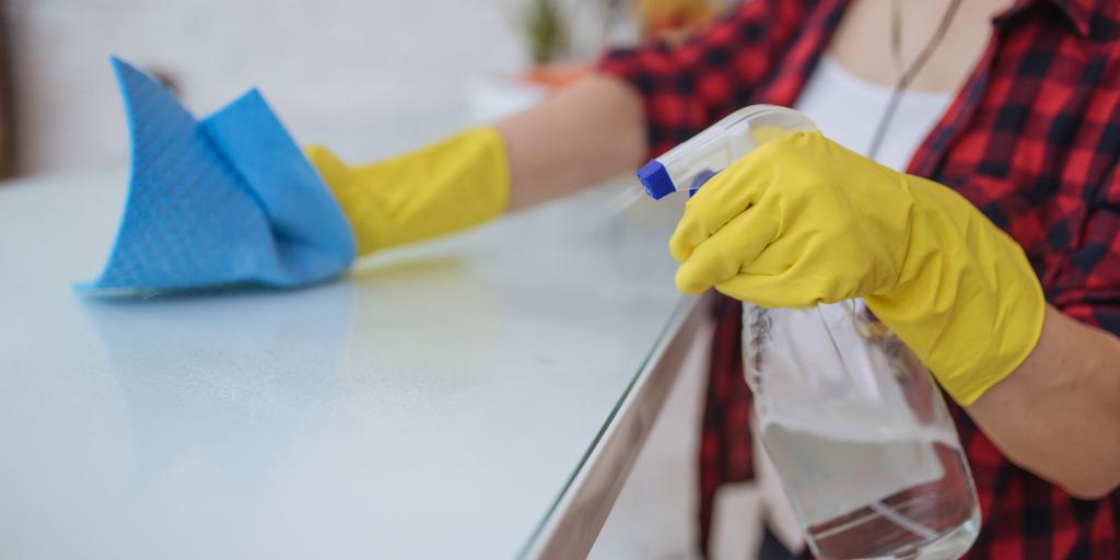 how to sanitize kitchen